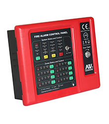 8 Zone Asenware Fire Alarm Control Panel